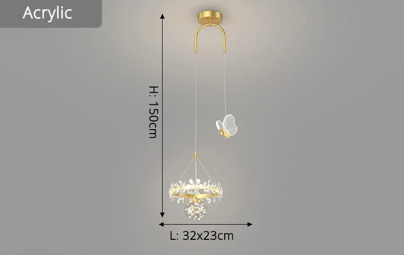 Lustre boule en cristal minimaliste, éclairage de luxe élégant à tête unique.