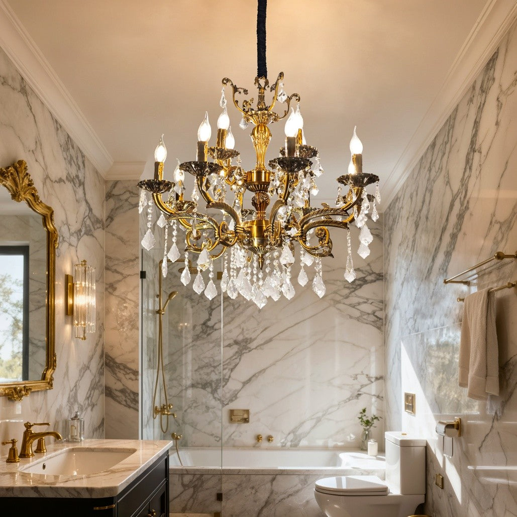 Saint Mossi Kristall Kronleuchter Modern Hängeleuchte Deckenleuchte K9 Glas